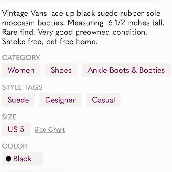 Vintage Vans Sk8 Moccasin Booties - Picture 10 of 10